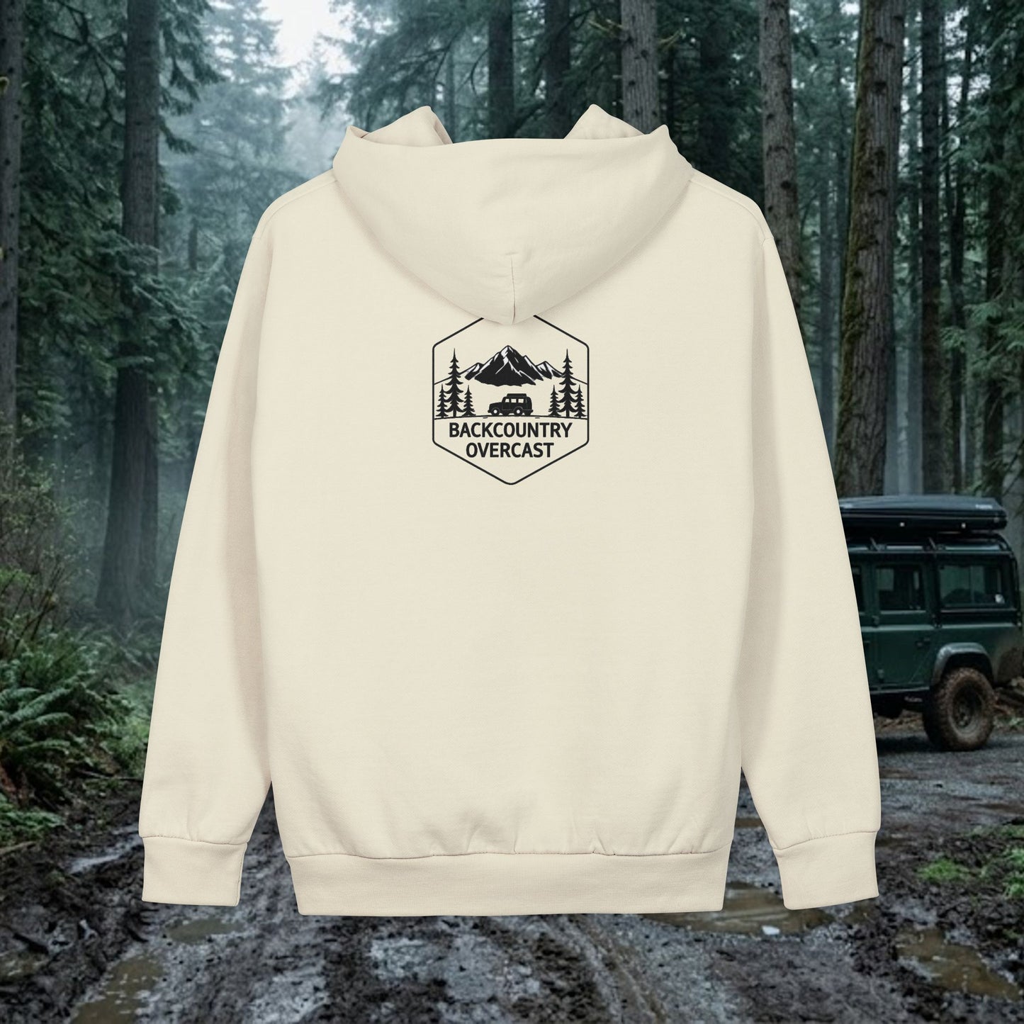 The Hexagon Rig Heavyweight Hoodie-BackCountry Overcast