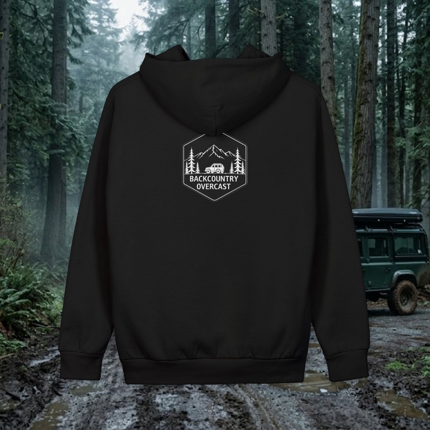 The Hexagon Rig Heavyweight Hoodie-BackCountry Overcast