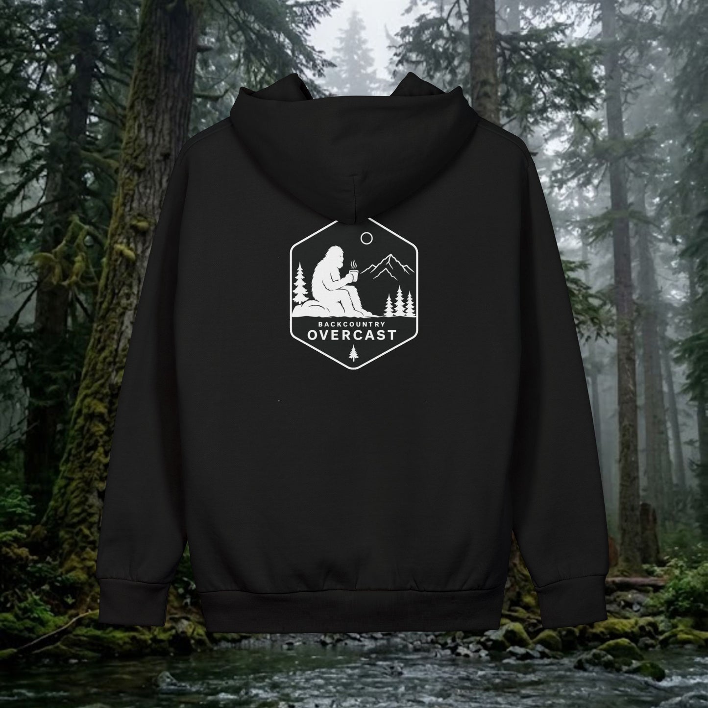 The Backcountry Brew Heavyweight Hoodie- BackCountry Overcast