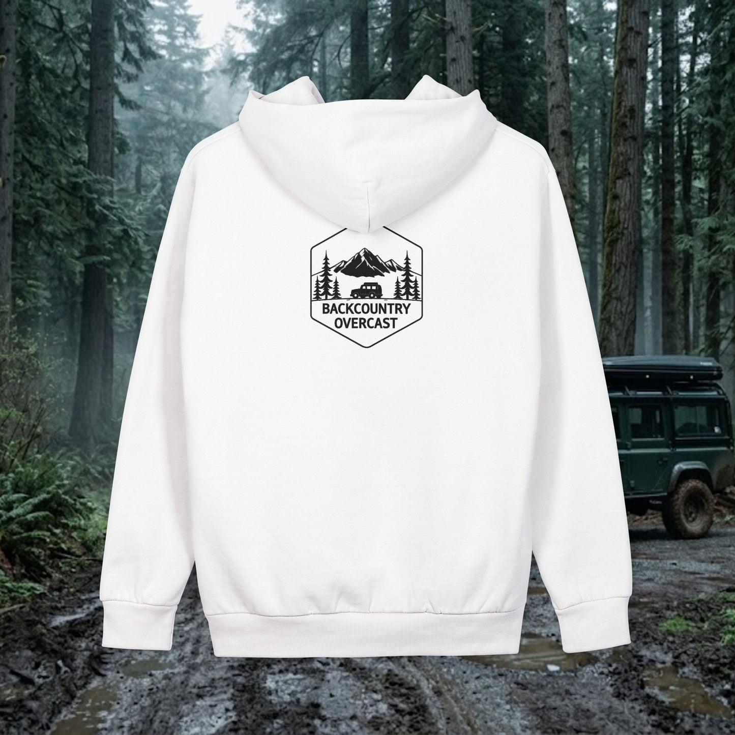 The Hexagon Rig Heavyweight Hoodie-BackCountry Overcast