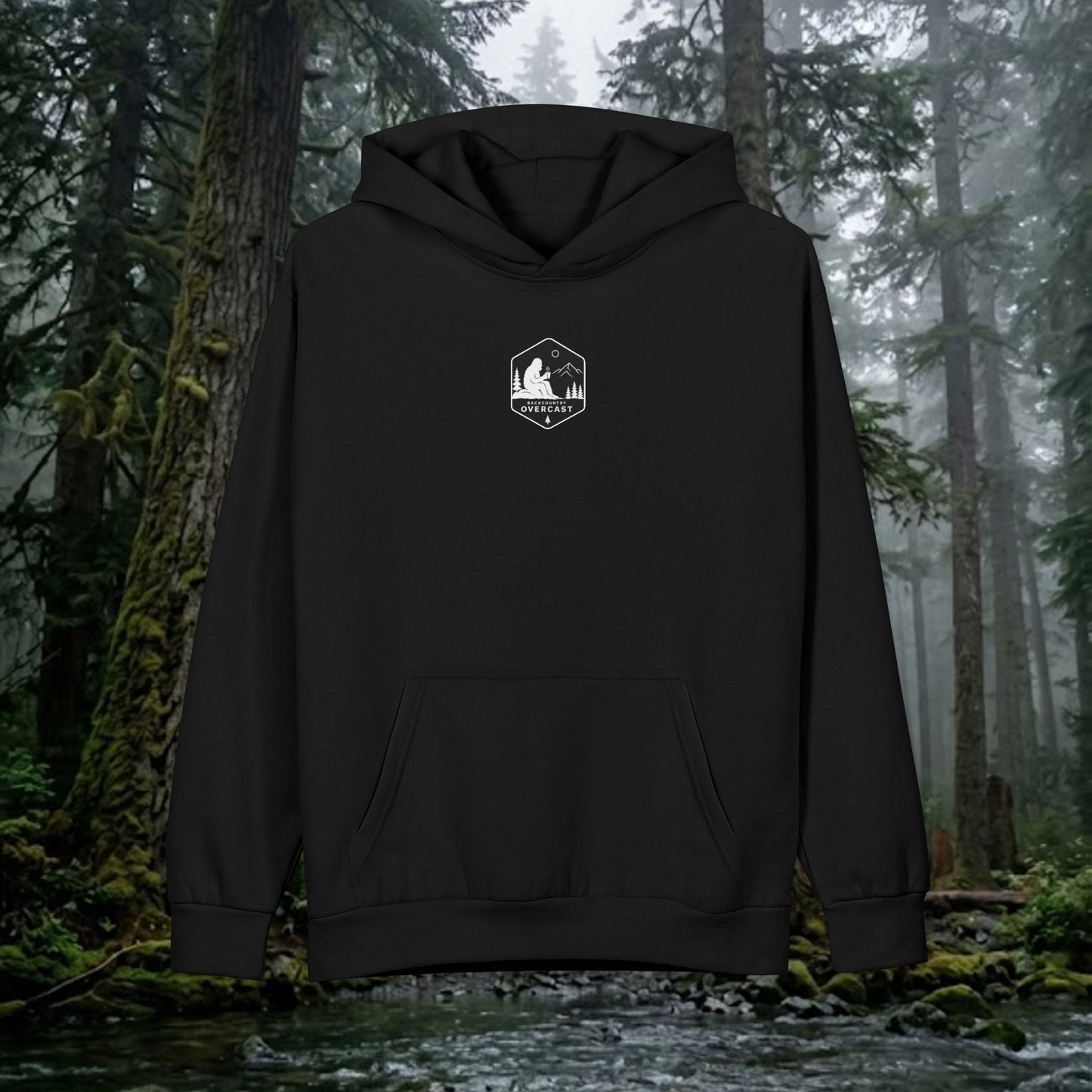 The Backcountry Brew Heavyweight Hoodie- BackCountry Overcast